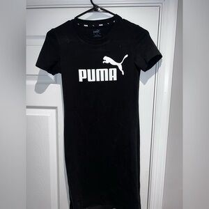 Puma Black Tshirt Dress xs